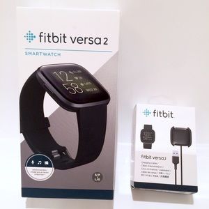 FITBIT VERSA 2 with extra Charging Cable